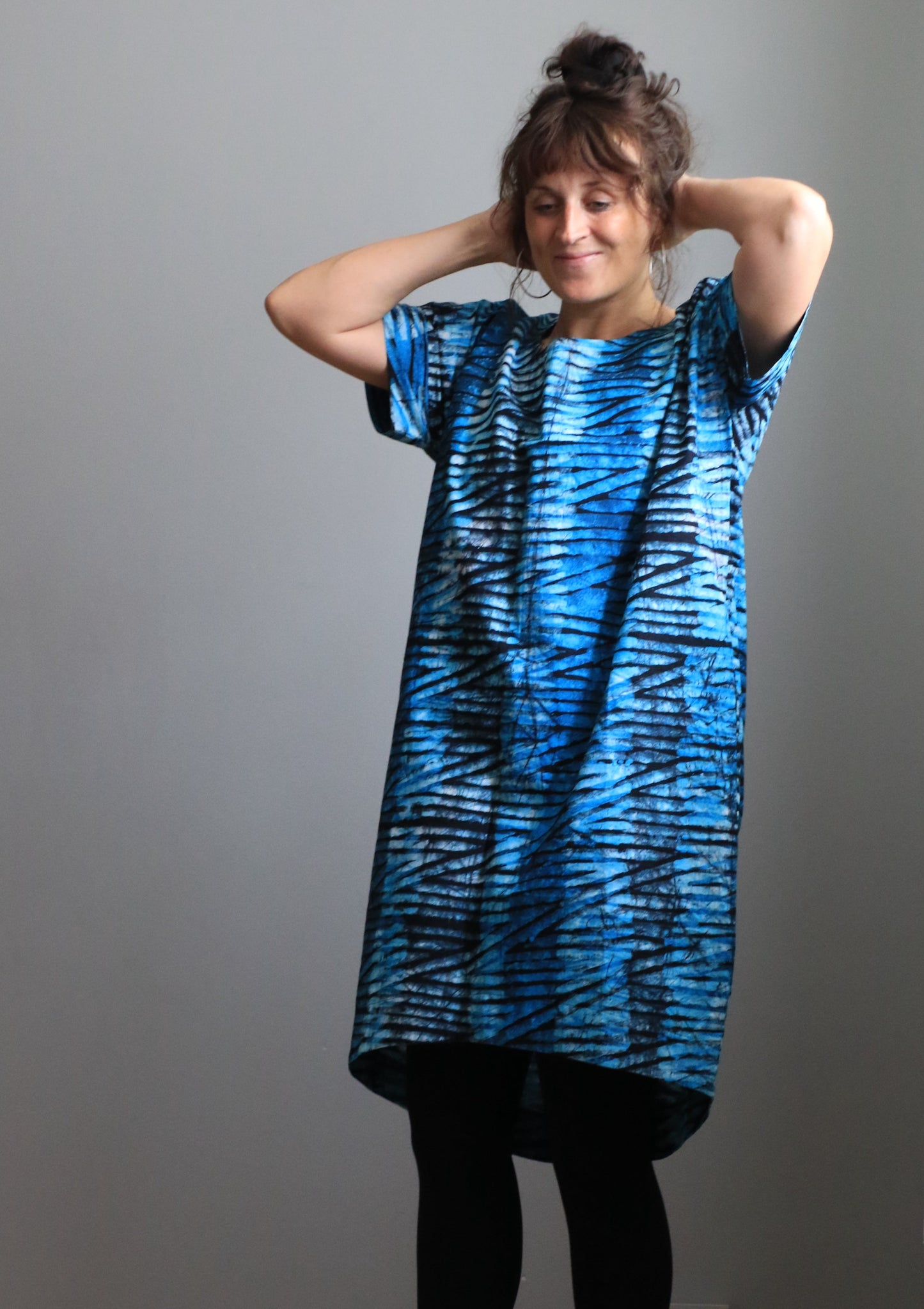 Morowa Dress - Blue Legon