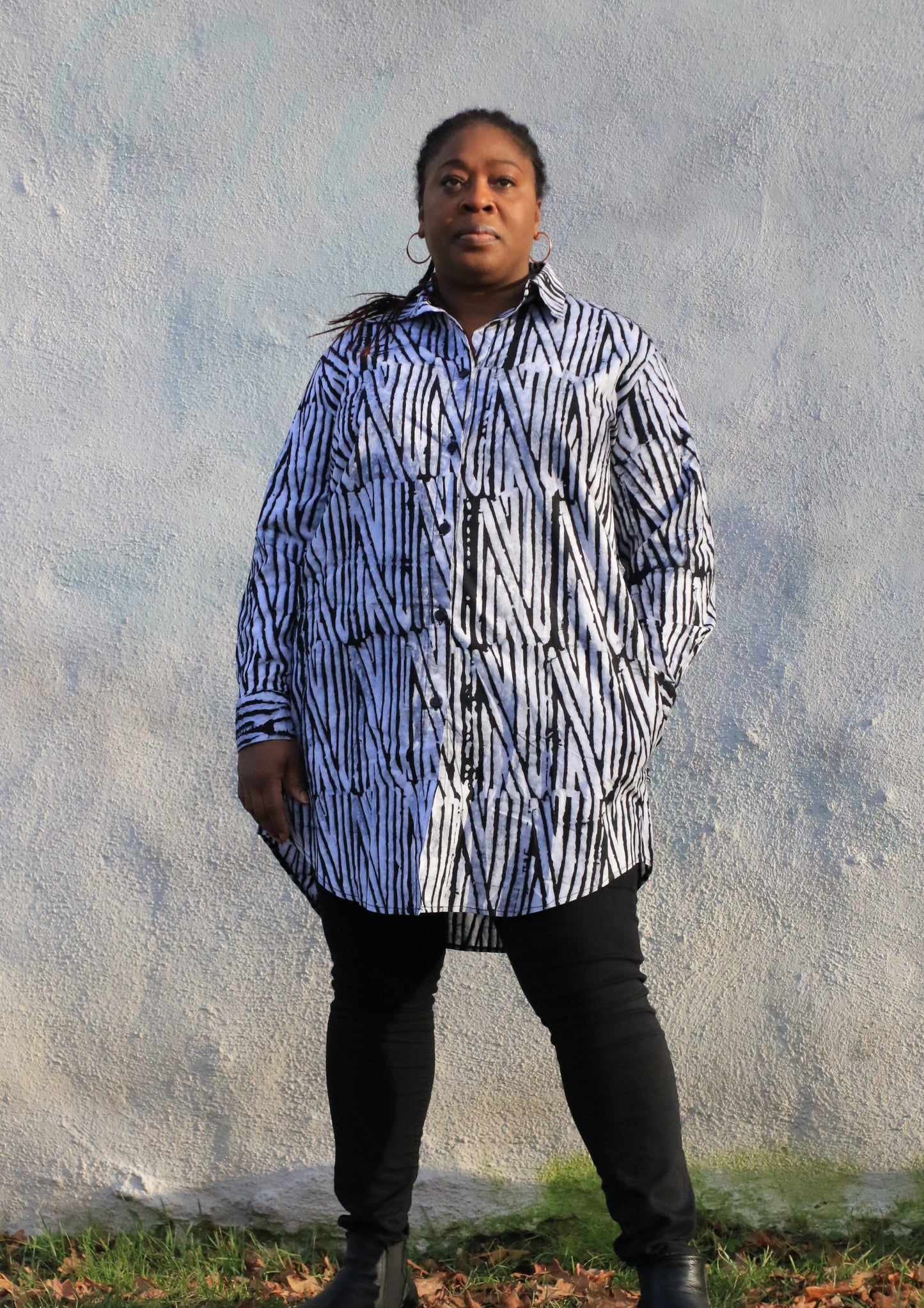 Yaa Oversized Shirt - Svart Legon