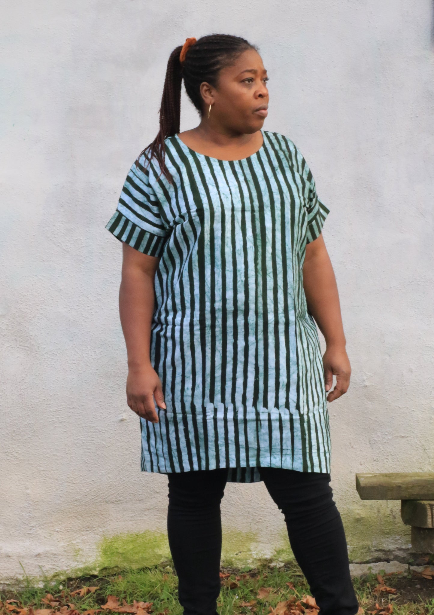 Morowa Dress - Green Makola