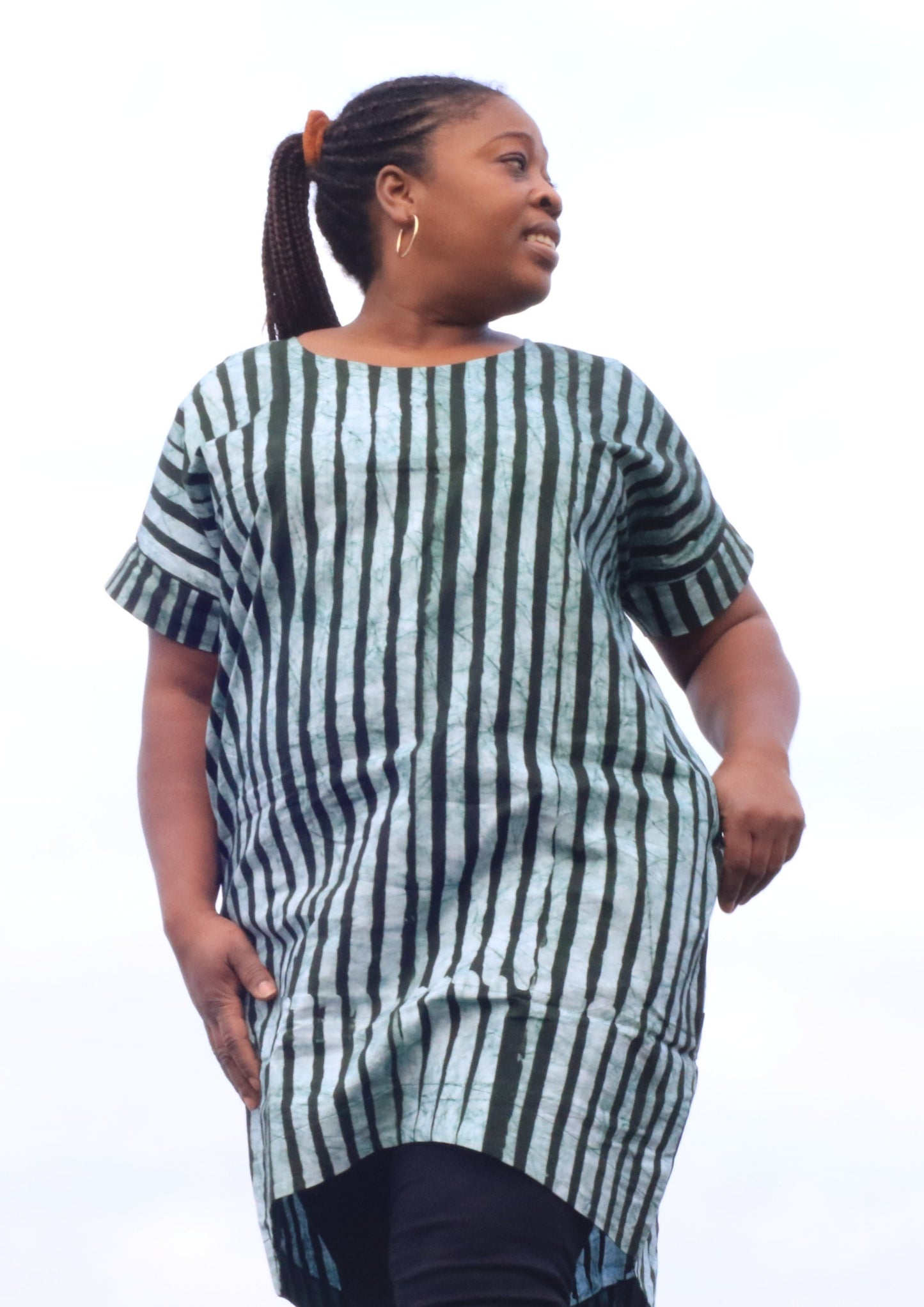 Morowa Dress - Green Makola