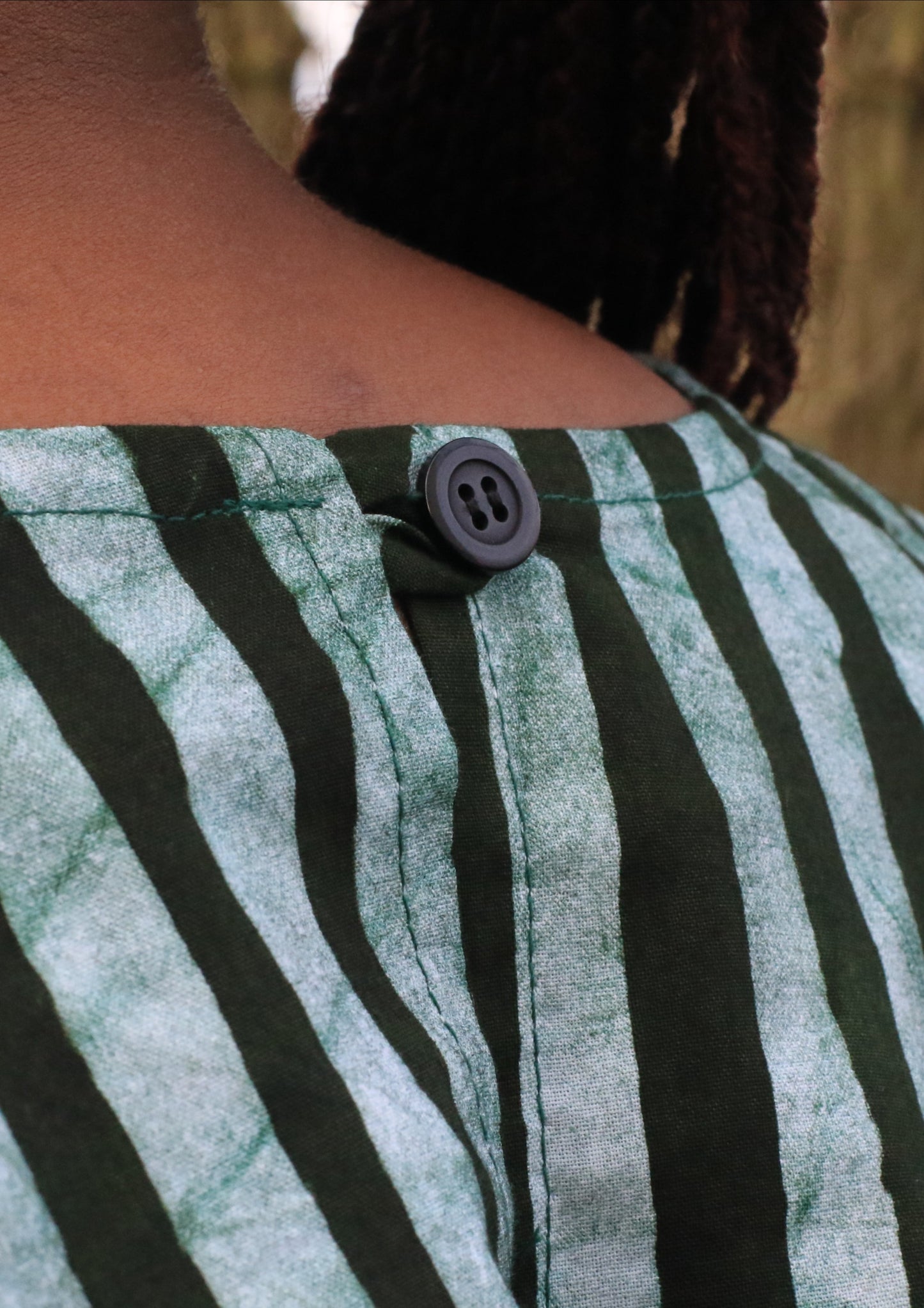 Morowa Dress - Green Makola