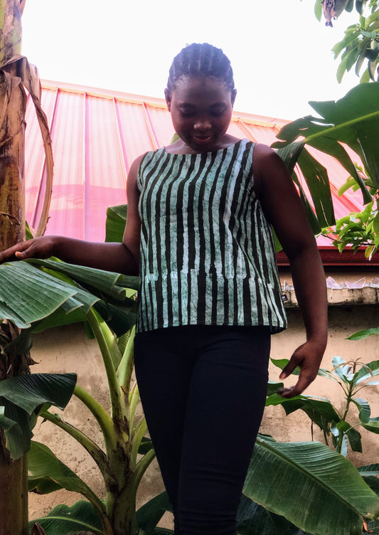 Abina Top - Green Makola