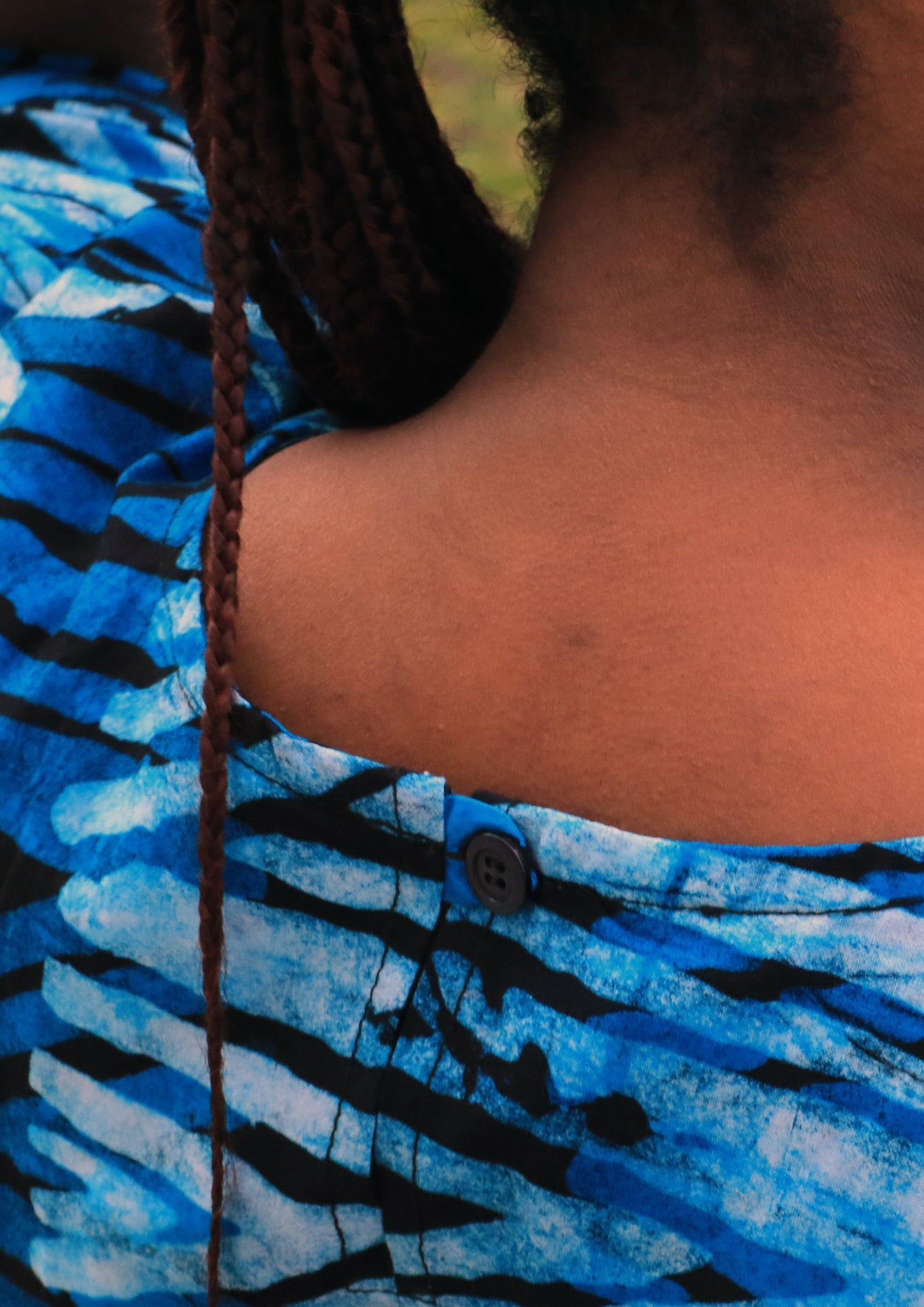 Morowa Dress - Blue Legon