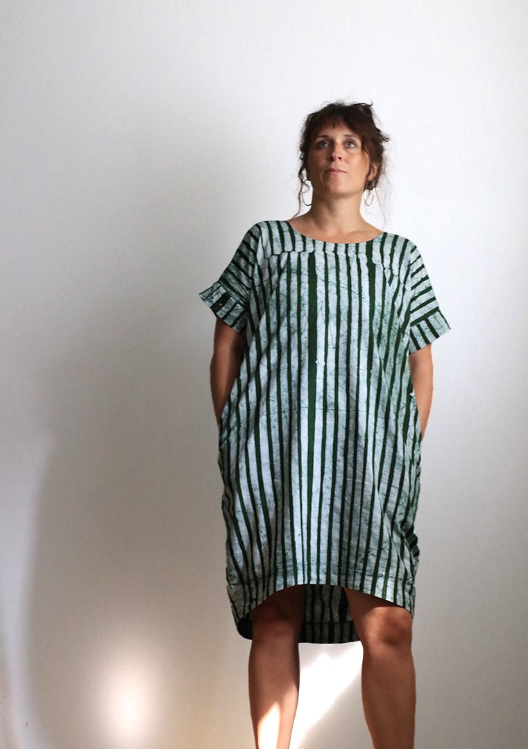 Morowa Dress - Green Makola