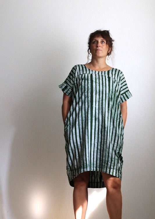 Morowa Dress - Green Makola