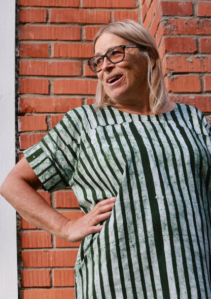 Morowa Dress - Green Makola